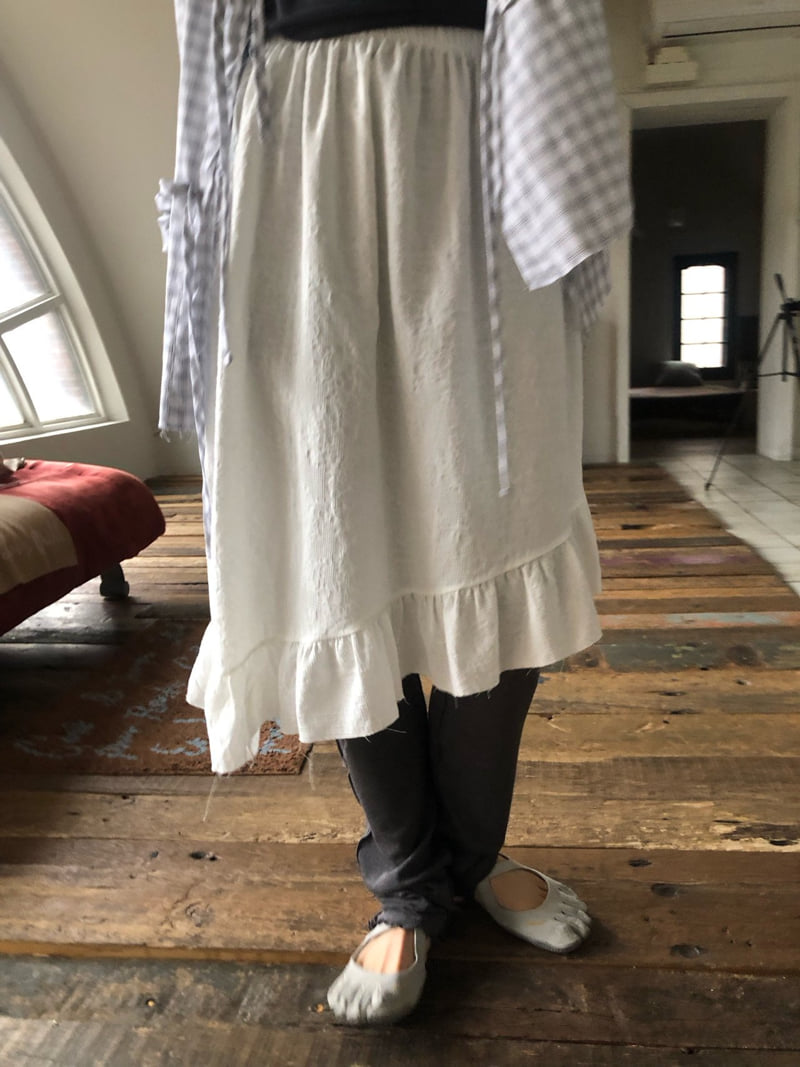 Flash - Korean Women Fashion - #restrostyle - Unbalanced Frill Skirt - 3