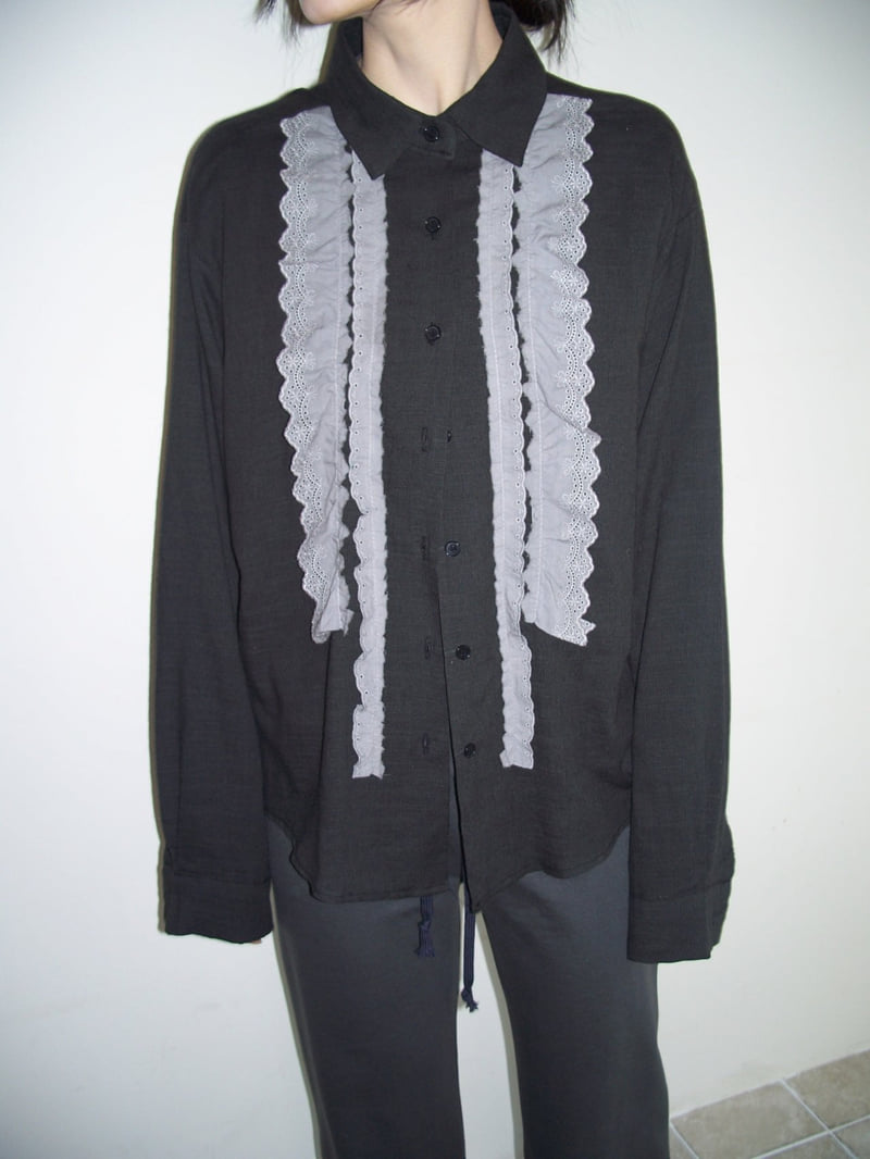 Flash - Korean Women Fashion - #romanticstyle - Country Shirt - 8