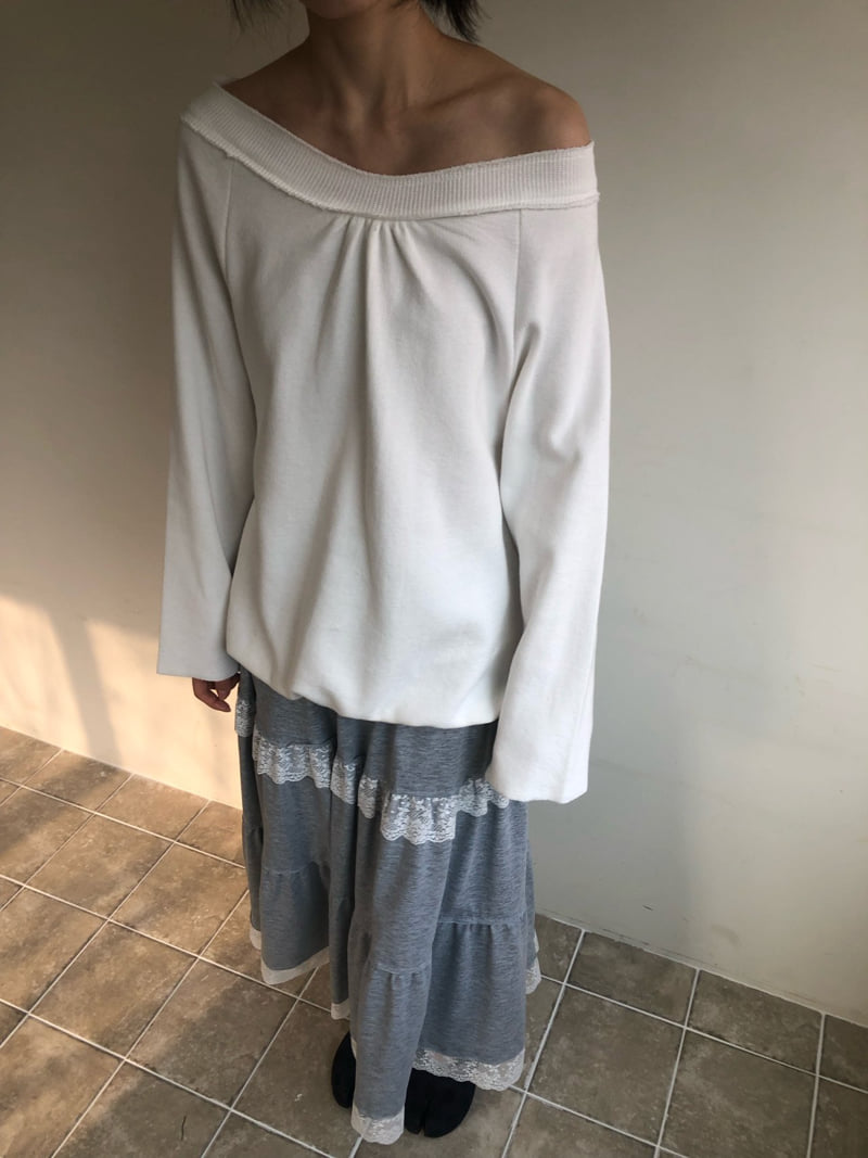 Flash - Korean Women Fashion - #romanticstyle - Troy Sweatshirt - 6