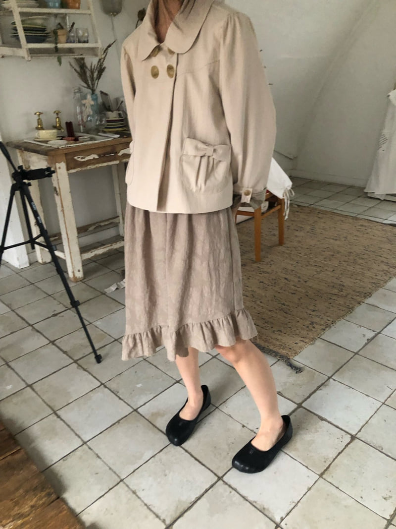Flash - Korean Women Fashion - #romanticstyle - Bebe Roll-Up Jacket - 3