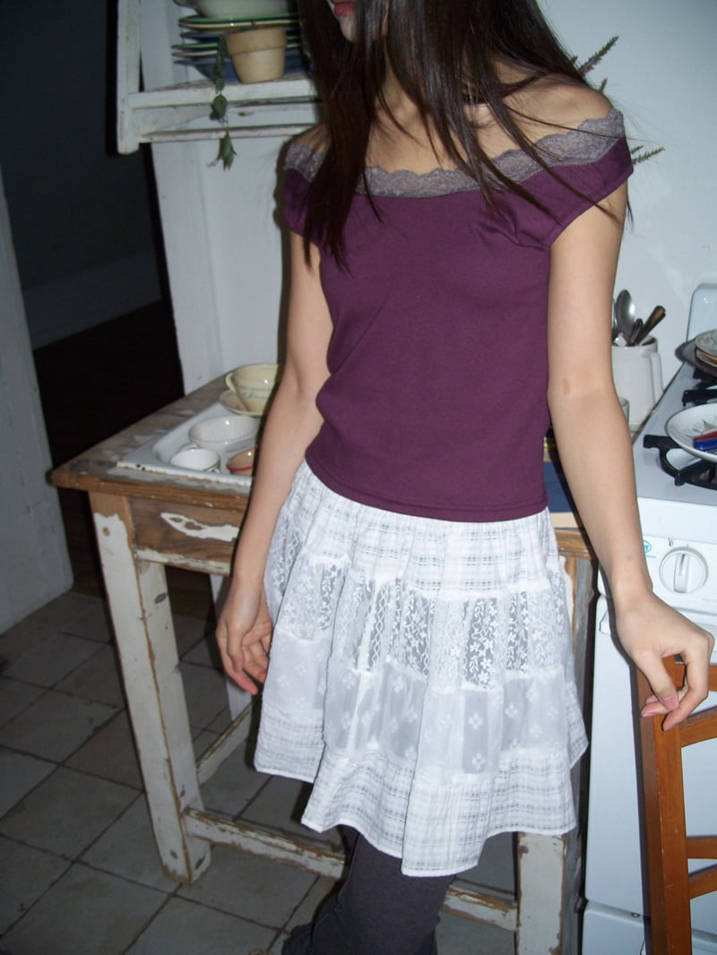 Flash - Korean Women Fashion - #romanticstyle - Sonny Cancan Skirt - 3