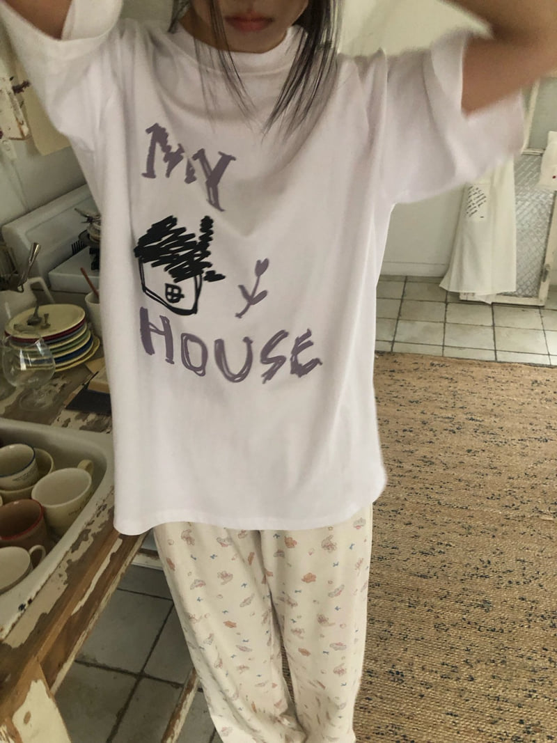 Flash - Korean Women Fashion - #shopsmall - House Tee - 3