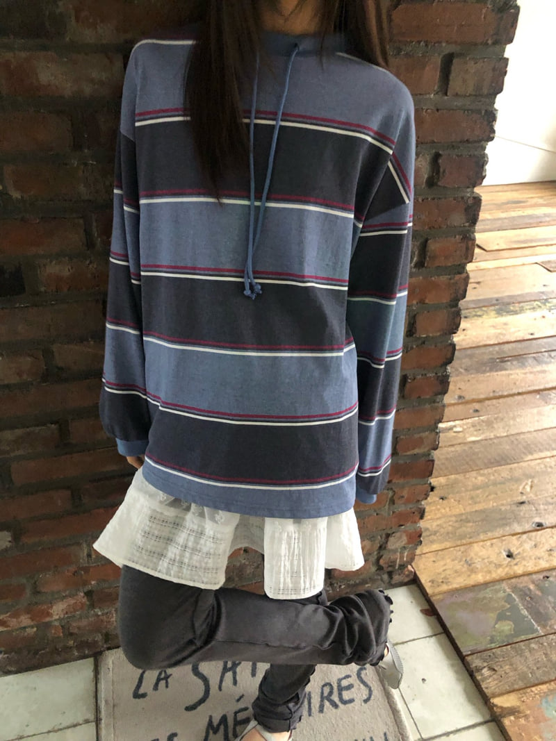Flash - Korean Women Fashion - #shopsmall - Rugby Tee - 8