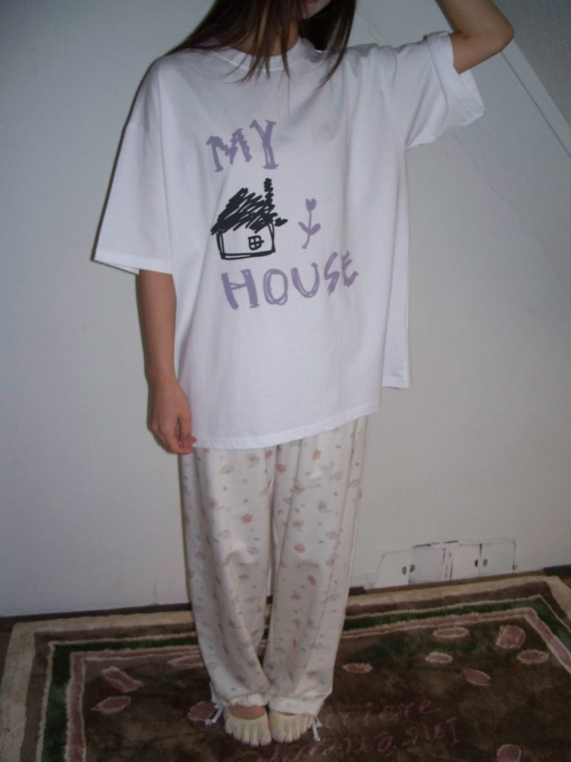 Flash - Korean Women Fashion - #shopsmall - House Tee - 4