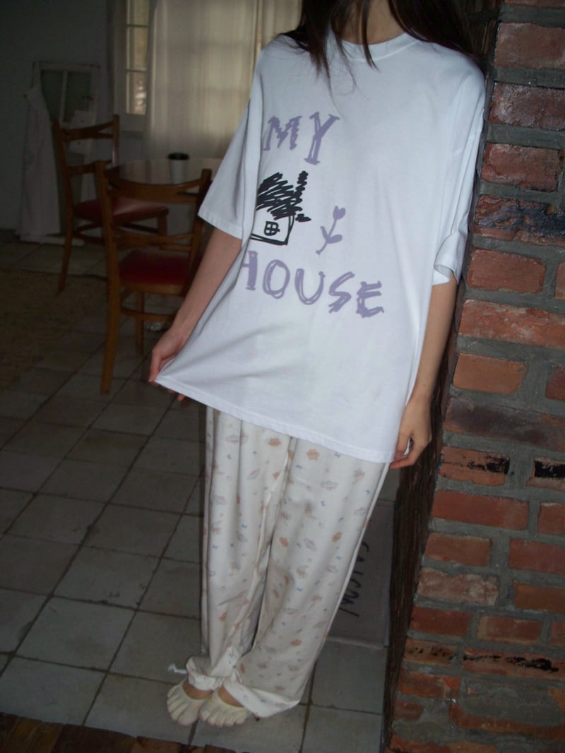 Flash - Korean Women Fashion - #thelittlethings - House Tee - 5