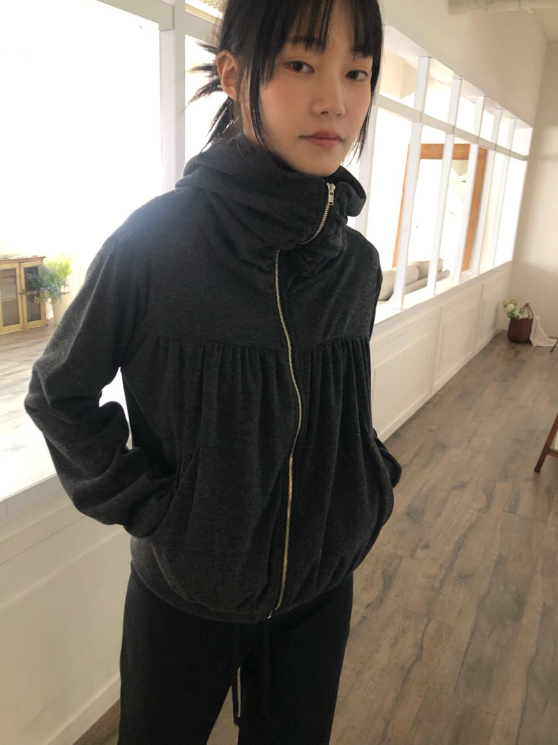 Flash - Korean Women Fashion - #vintagekidsstyle - Santor Zip-Up - 11