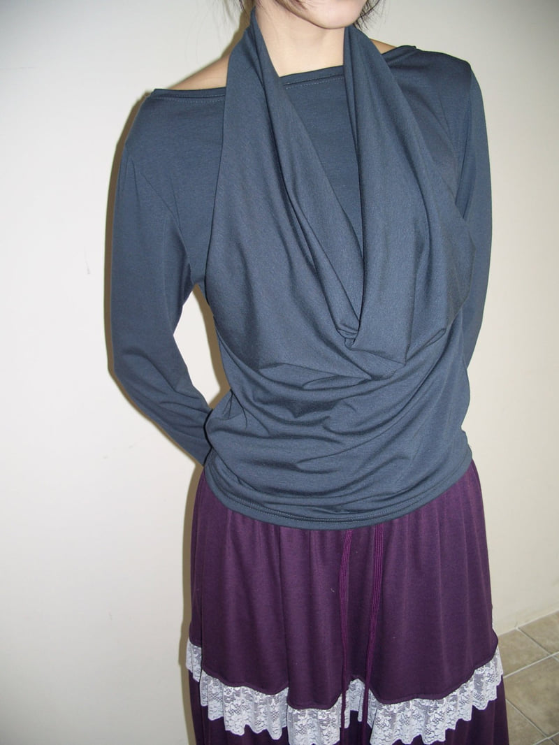 Flash - Korean Women Fashion - #vintagekidsstyle - Berlin Halter Tee - 9