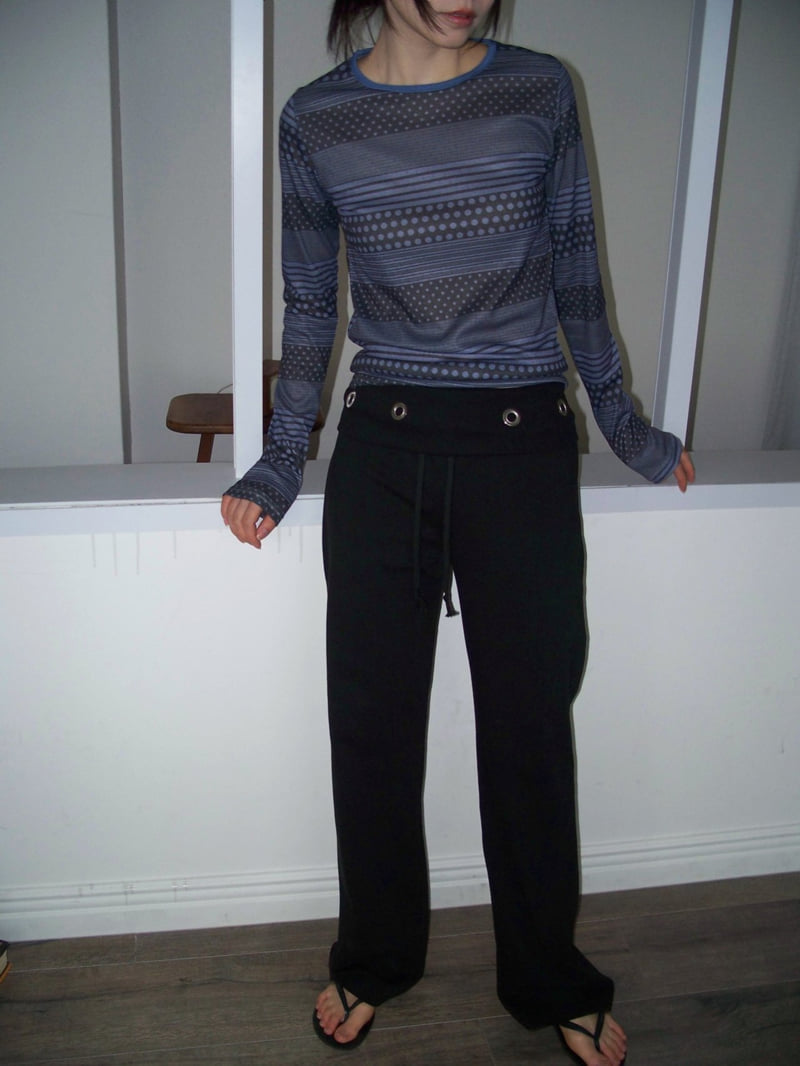 Flash - Korean Women Fashion - #vintageinspired - Adol Tee - 4