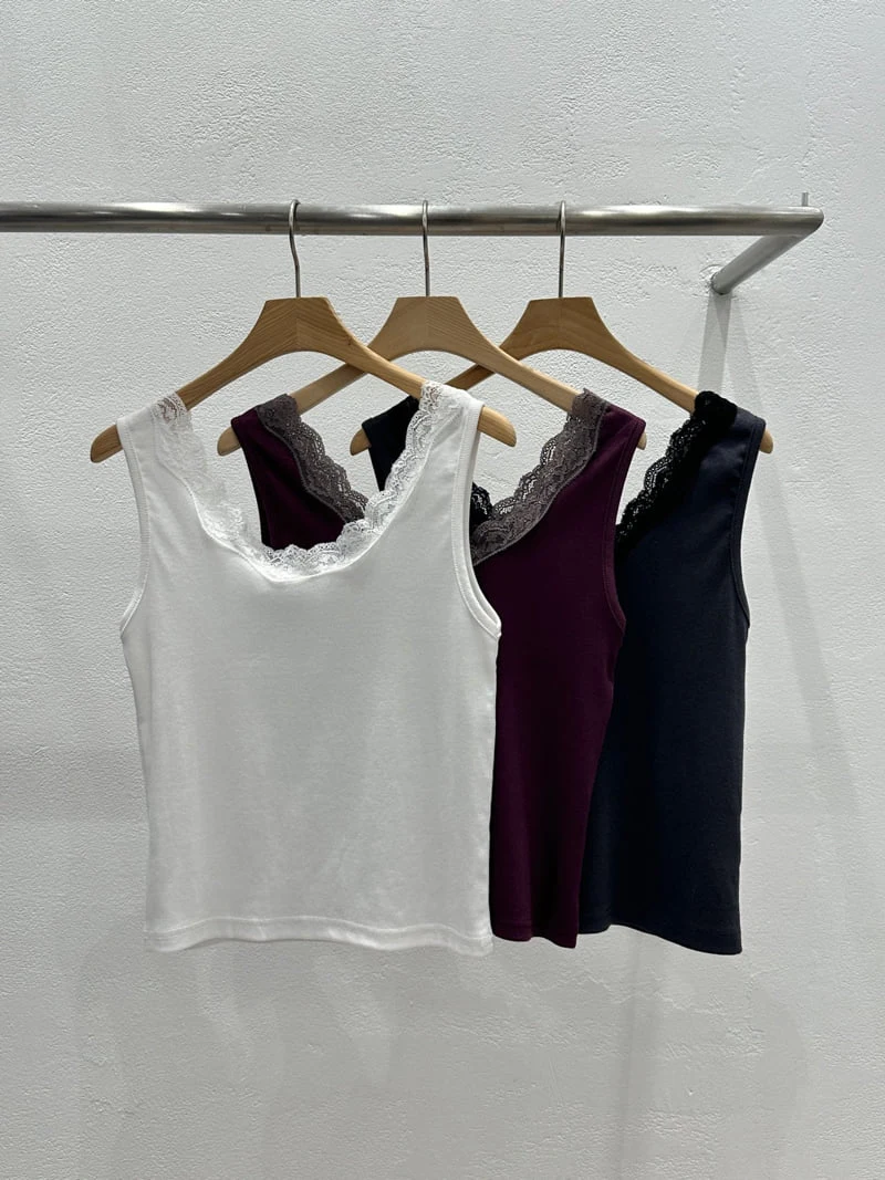 Flash - Korean Women Fashion - #vintagekidsstyle - Dear Sleeveless Top