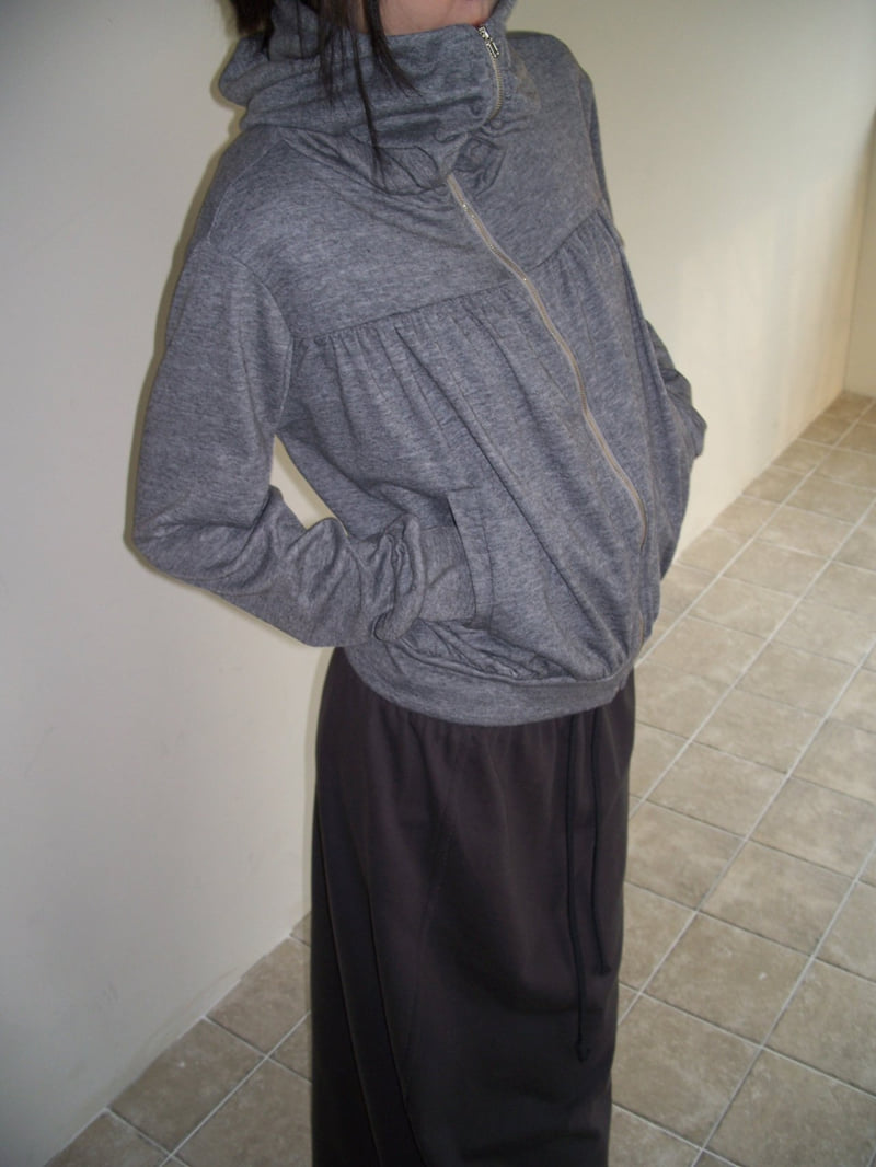 Flash - Korean Women Fashion - #womensfashion - Santor Zip-Up - 3