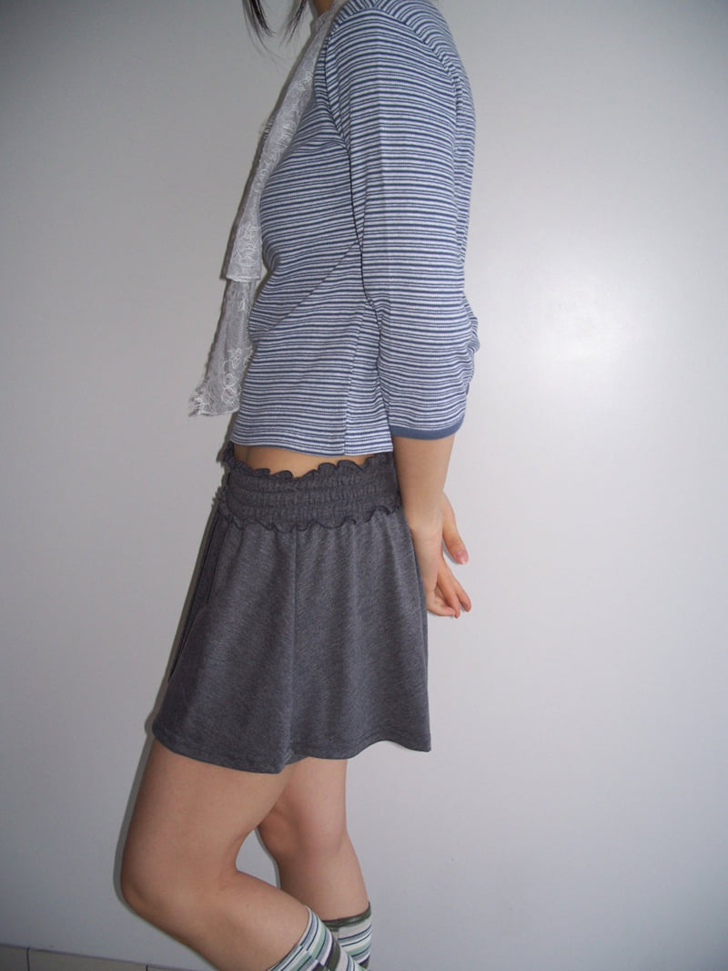Flash - Korean Women Fashion - #womensfashion - Smocked Skirt Pants - 5