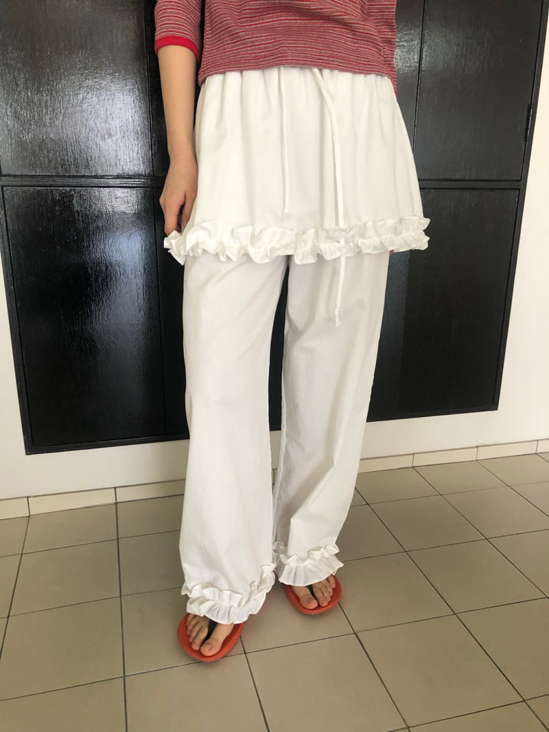 Flash - Korean Women Fashion - #momslook - Eve Skirt Pants - 4