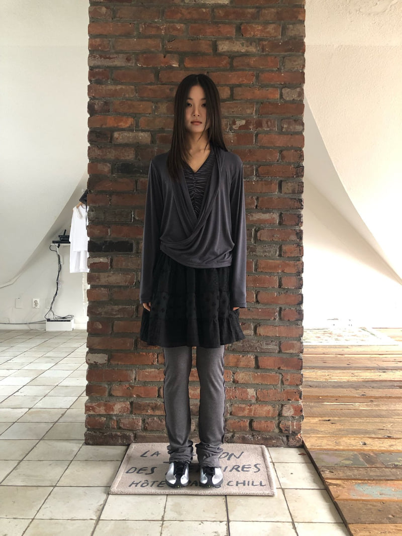 Flash - Korean Women Fashion - #womensfashion - Wrap Tee - 12