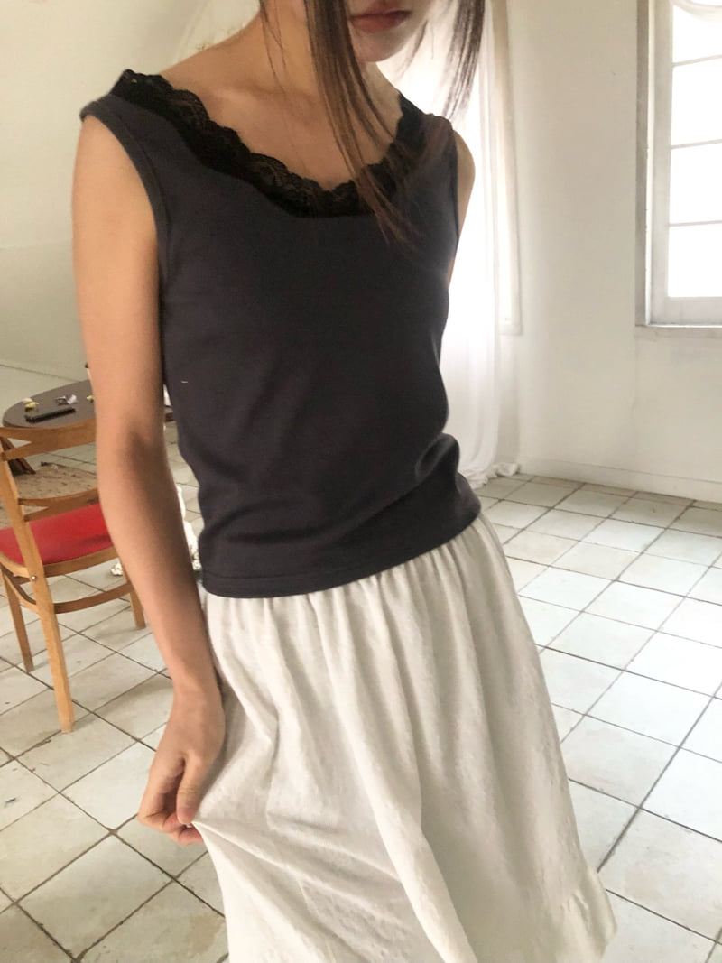 Flash - Korean Women Fashion - #womensfashion - Dear Sleeveless Top - 11
