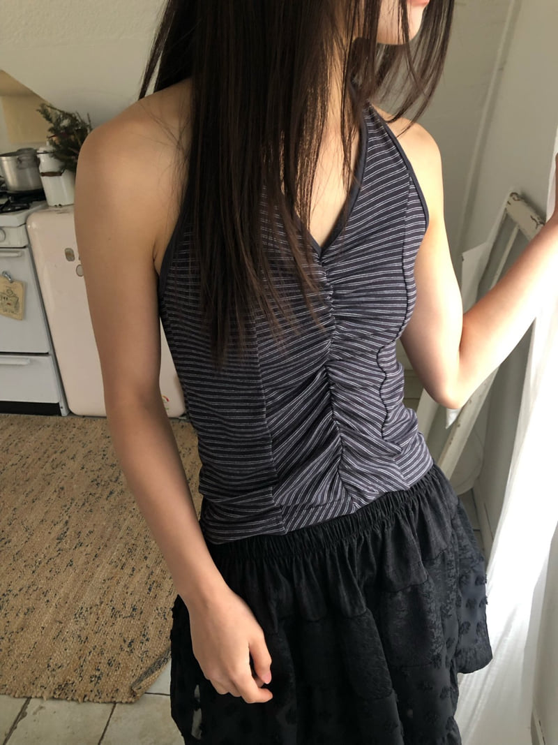 Flash - Korean Women Fashion - #womensfashion - Muse Halter Sleeveless Top - 7