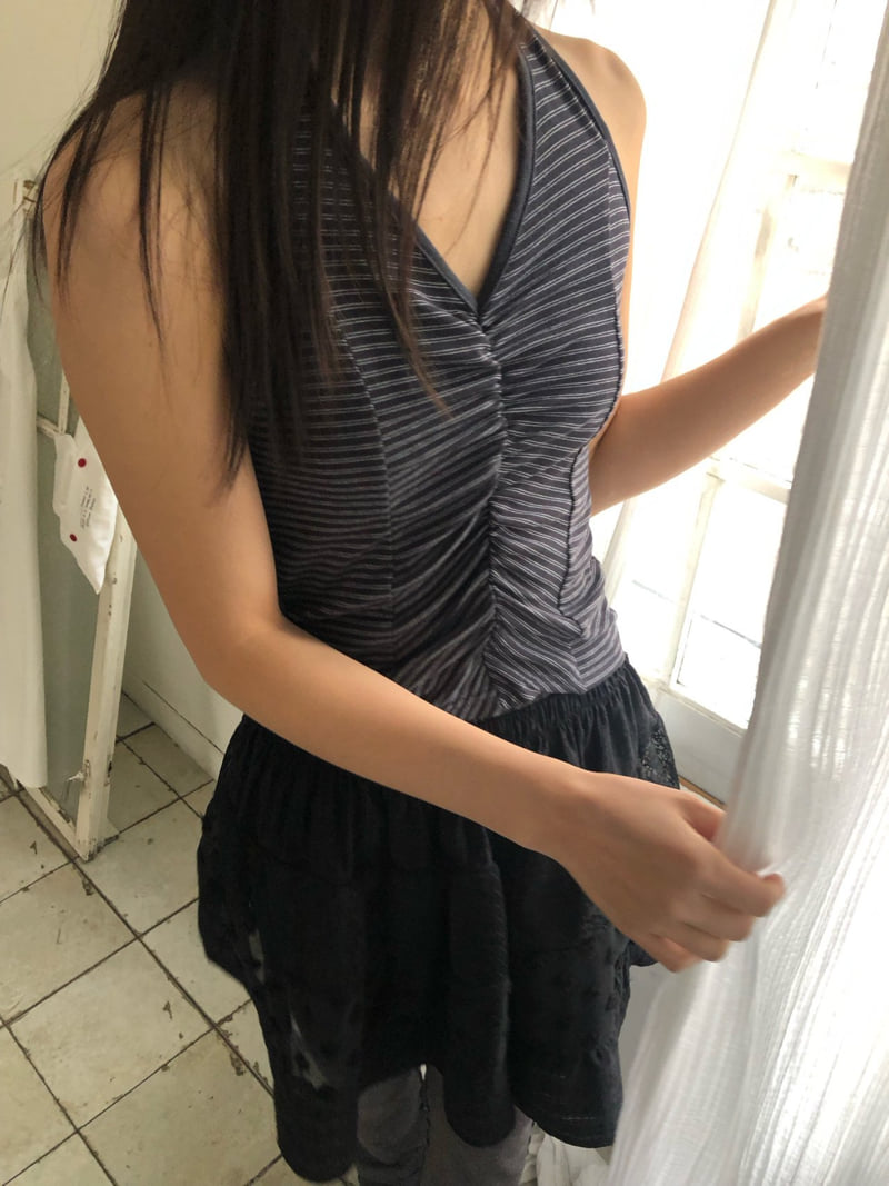 Flash - Korean Women Fashion - #womensfashion - Muse Halter Sleeveless Top - 9