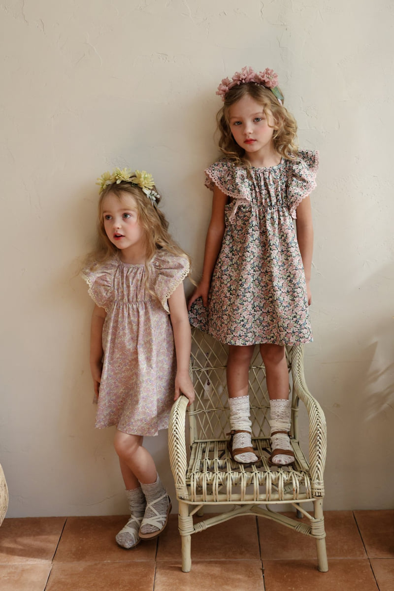 Flo - Korean Children Fashion - #Kfashion4kids - Roda One-piece - 7