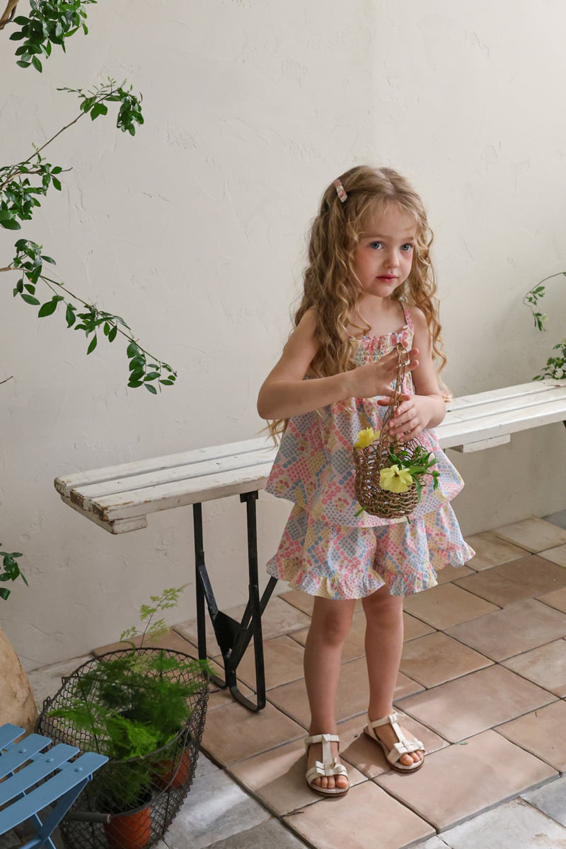 Flo - Korean Children Fashion - #childofig - Berry Sleeveless Blouse - 12