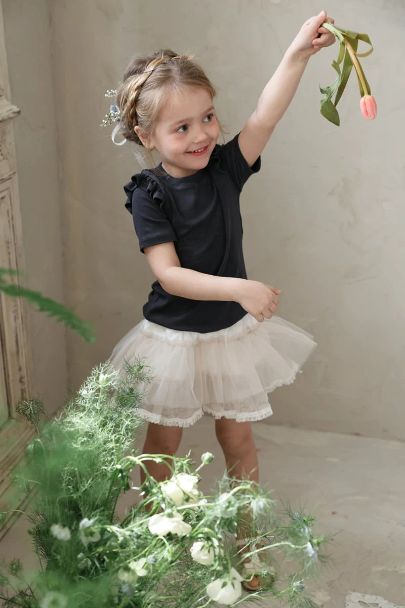 Flo - Korean Children Fashion - #kidsshorts - Uni Tee - 4