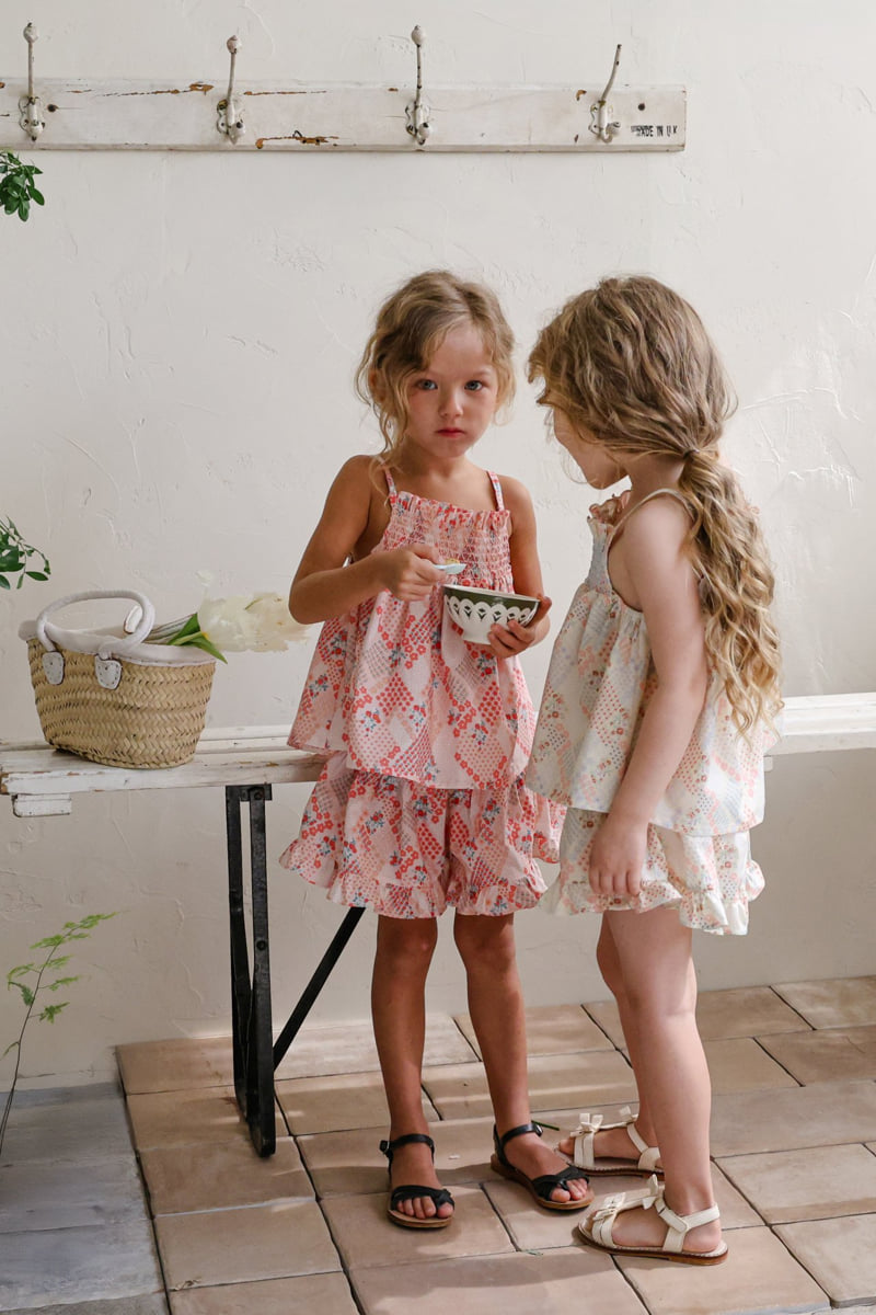 Flo - Korean Children Fashion - #kidzfashiontrend - Berry Sleeveless Blouse - 5