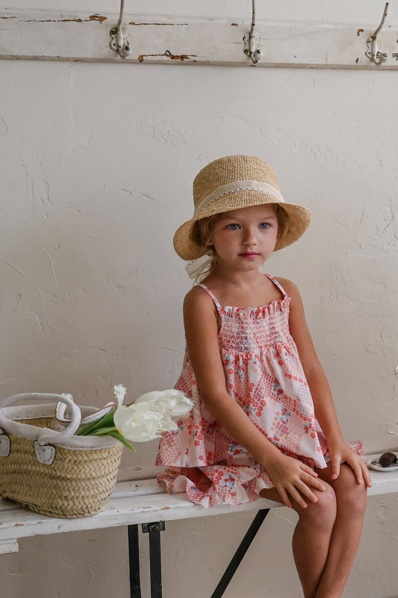 Flo - Korean Children Fashion - #littlefashionista - Berry Sleeveless Blouse - 7
