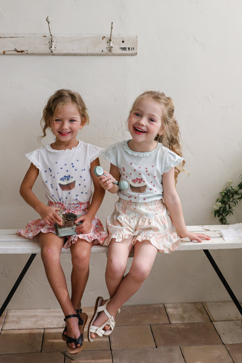 Flo - Korean Children Fashion - #littlefashionista - Blueberry Tee