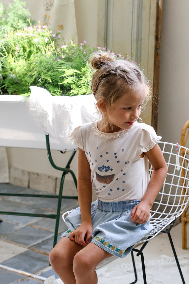 Flo - Korean Children Fashion - #magicofchildhood - Blueberry Tee - 2