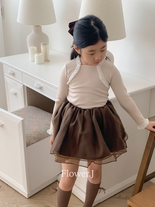 Flower J - Korean Children Fashion - #childofig - Bolle Tee - 2