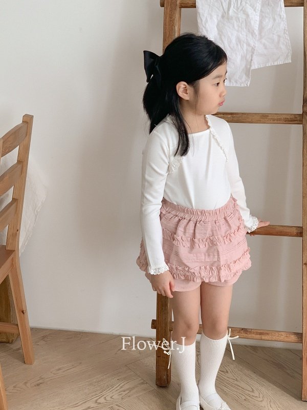 Flower J - Korean Children Fashion - #childofig - Bolle Tee - 4
