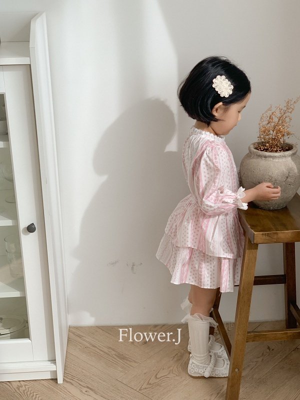 Flower J - Korean Children Fashion - #designkidswear - Lulu Set-Up - 2