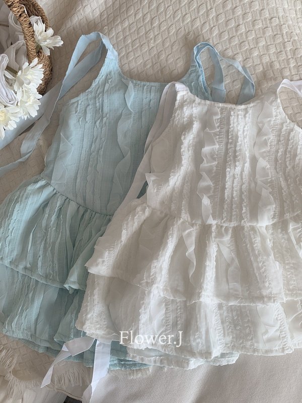 Flower J - Korean Children Fashion - #designkidswear - Bunny One-piece