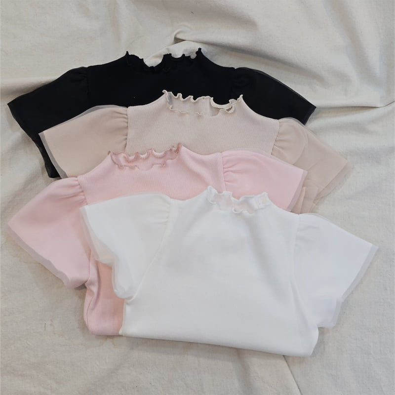 Flower J - Korean Children Fashion - #fashionkids - Tulip Tee