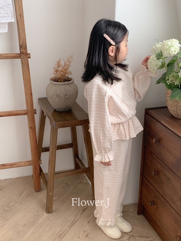 Flower J - Korean Children Fashion - #minifashionista - Lia Set-Up - 3