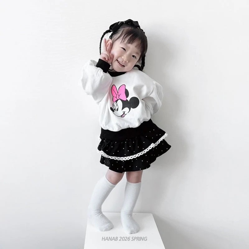Hanab - Korean Children Fashion - #Kfashion4kids - Dot Mickey Mini Set - 7