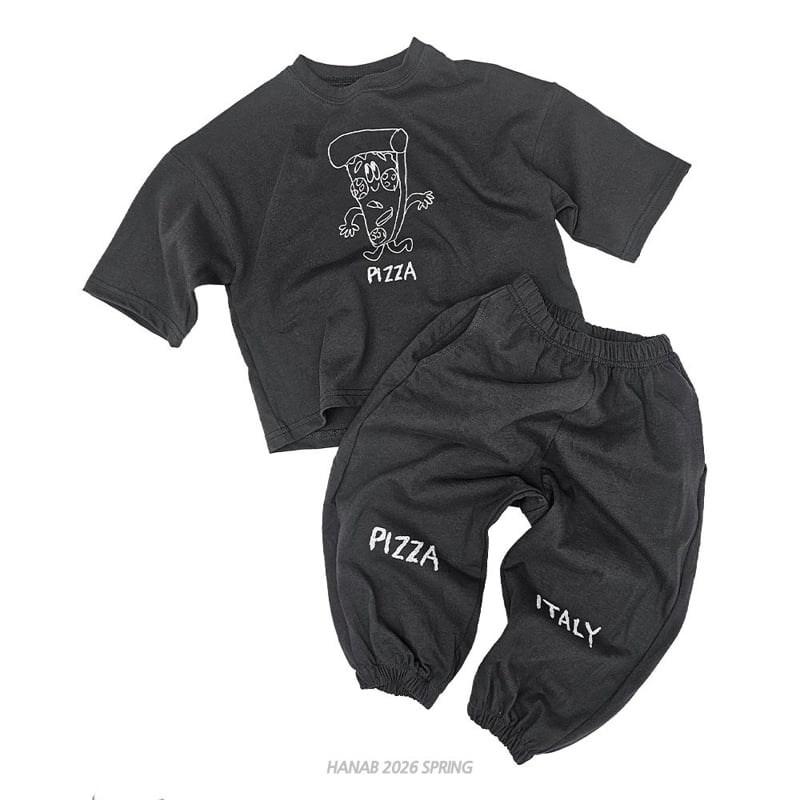 Hanab - Korean Children Fashion - #designkidswear - Pizza Set - 10