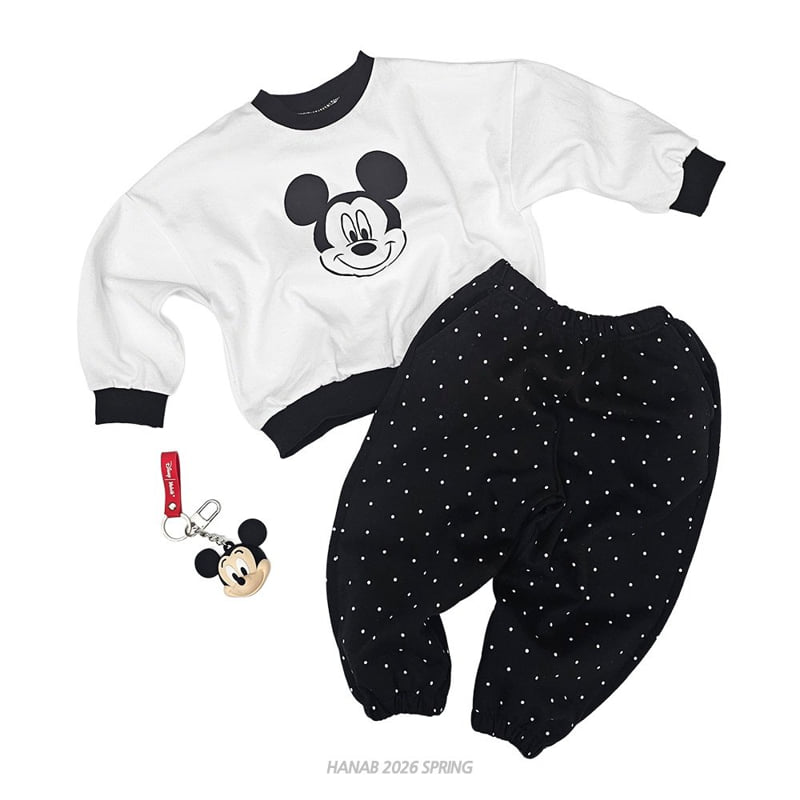 Hanab - Korean Children Fashion - #magicofchildhood - Dot Mickey Mini Set - 9