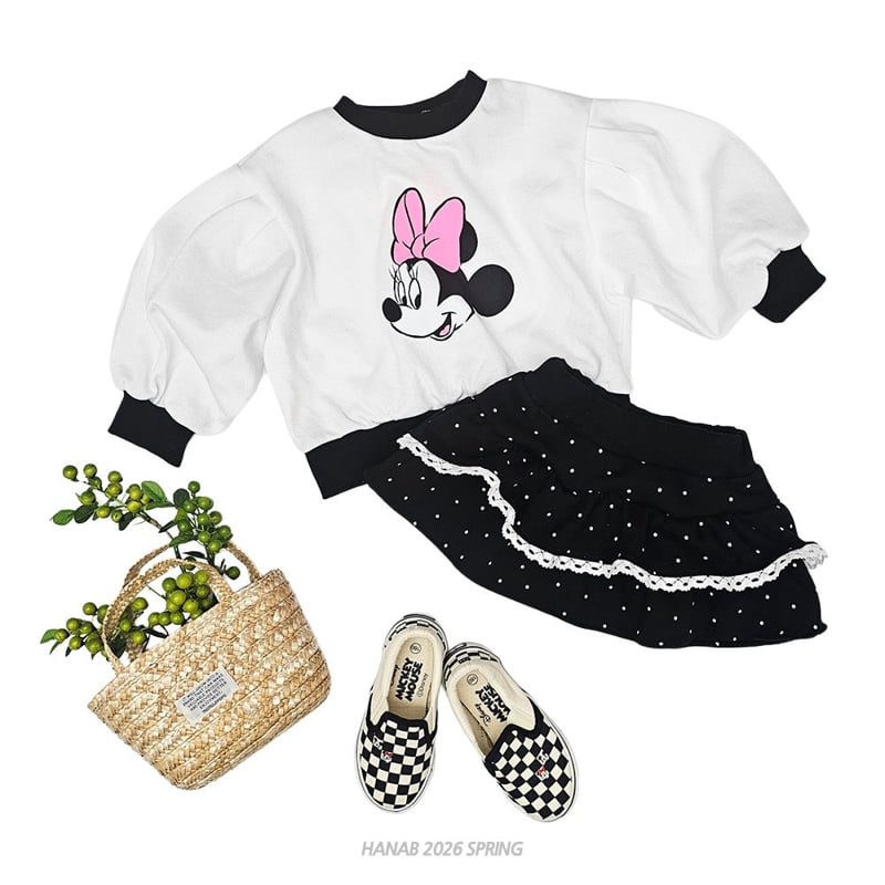 Hanab - Korean Children Fashion - #minifashionista - Dot Mickey Mini Set - 10