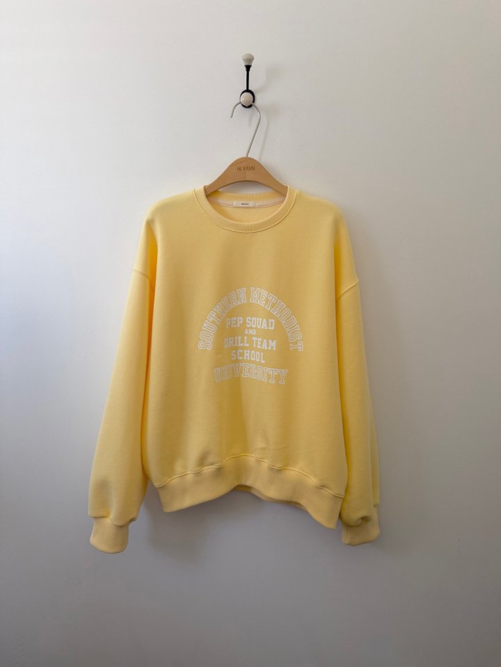 Hiyann - Korean Women Fashion - #momslook - School Sweatshirt - 2