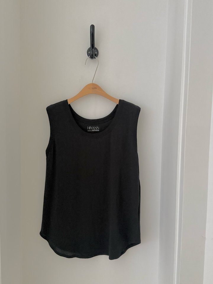 Hiyann - Korean Women Fashion - #momslook - Ribbed Sleeveless Top - 10