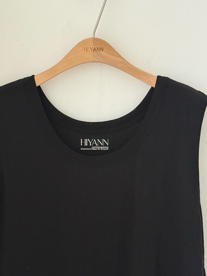 Hiyann - Korean Women Fashion - #momslook - Ribbed Sleeveless Top - 11