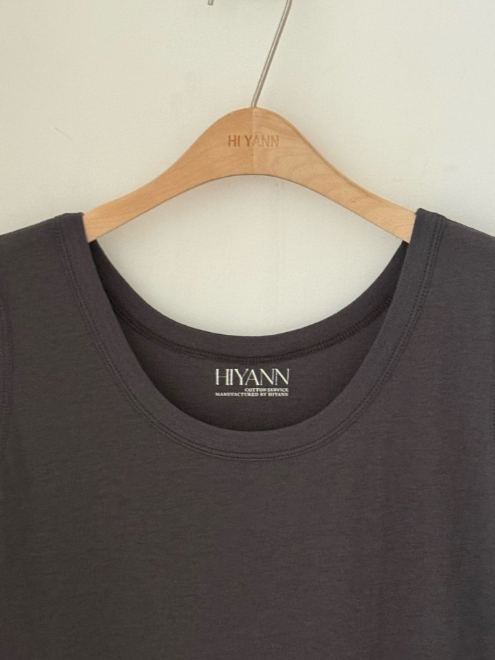 Hiyann - Korean Women Fashion - #momslook - Ribbed Sleeveless Top - 9