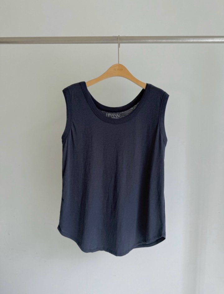 Hiyann - Korean Women Fashion - #womensfashion - Ribbed Sleeveless Top - 12