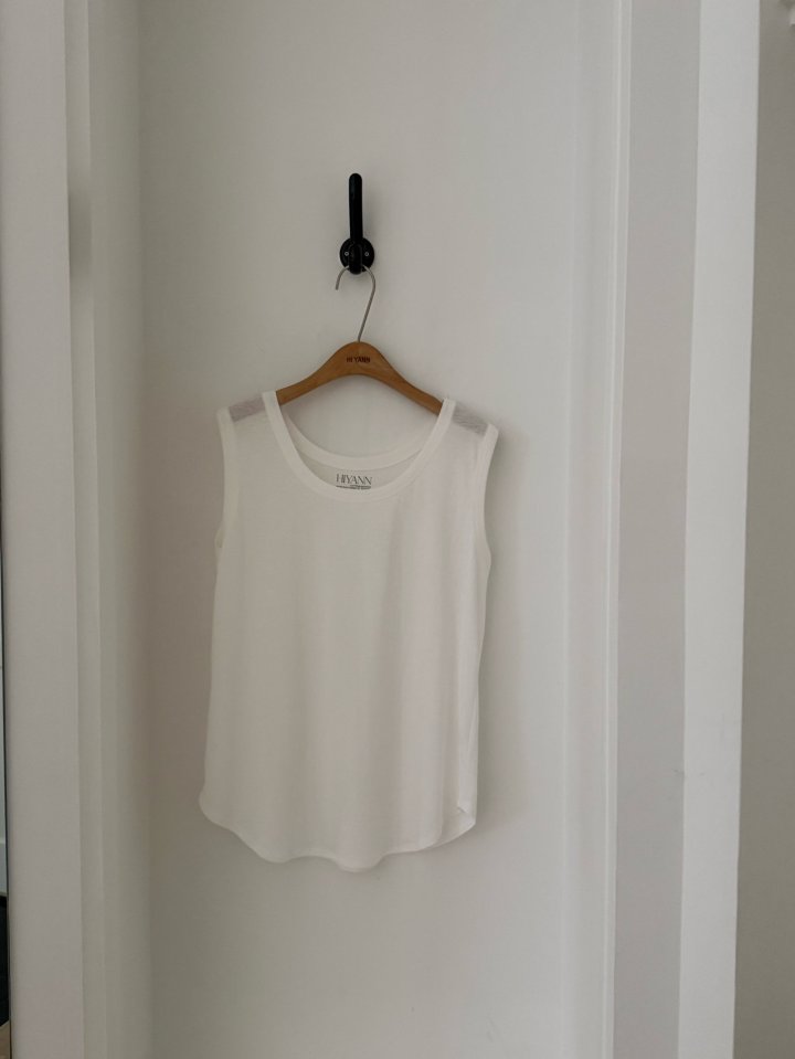 Hiyann - Korean Women Fashion - #womensfashion - Ribbed Sleeveless Top - 2