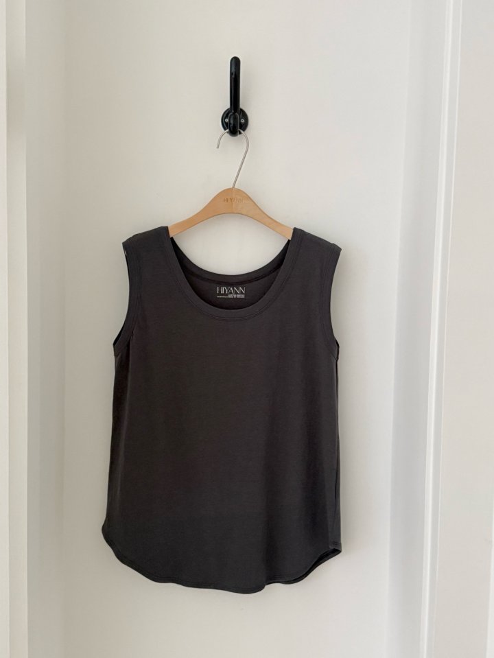 Hiyann - Korean Women Fashion - #womensfashion - Ribbed Sleeveless Top - 8