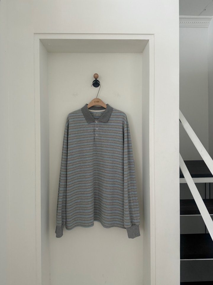 Hiyann - Korean Women Fashion - #womensfashion - PK Stripe Tee - 11