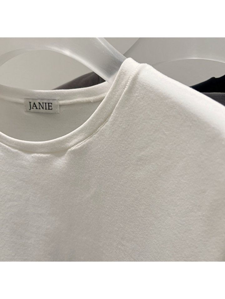 Janie - Korean Women Fashion - #momslook - Basic Spandex Tee - 10