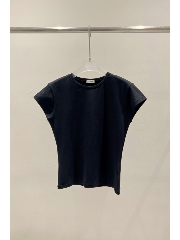 Janie - Korean Women Fashion - #womensfashion - Basic Spandex Tee - 4