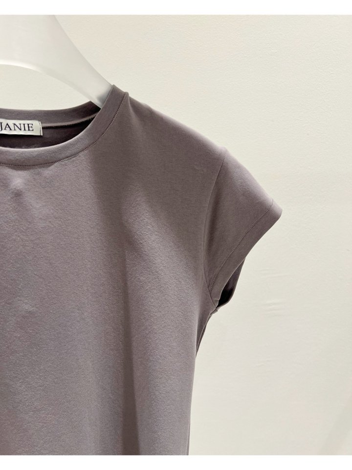Janie - Korean Women Fashion - #momslook - Basic Spandex Tee - 6