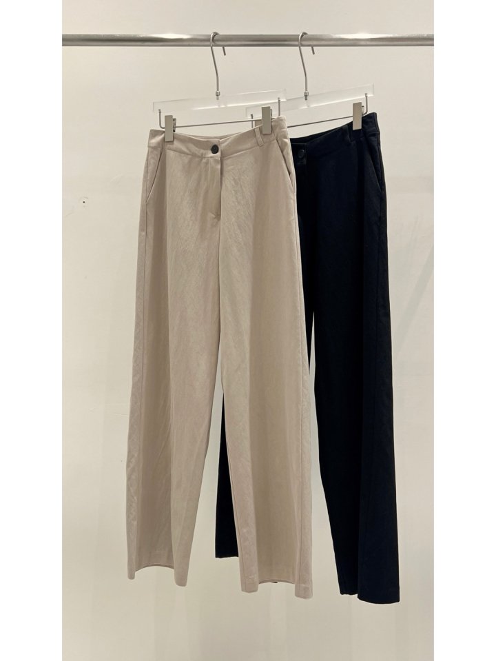 Janie - Korean Women Fashion - #momslook - No-Belt Pants - 2