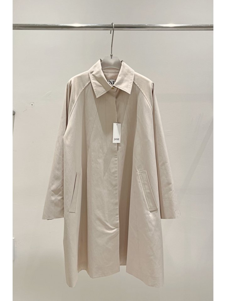 Janie - Korean Women Fashion - #momslook - Butter Trench Coat